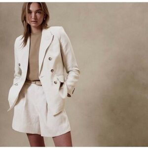 Banana Republic Palma Linen Blazer